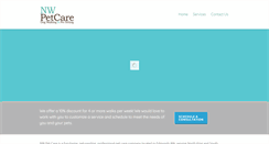 Desktop Screenshot of nwpetcare.com